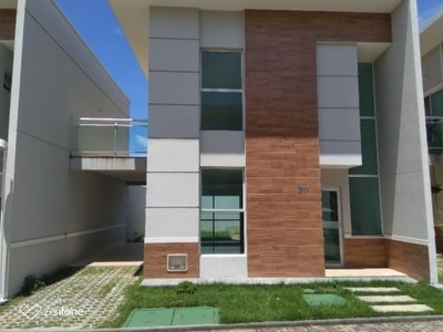 Casa duplex para locação com 138 metros no condomínio bello village - eusebio