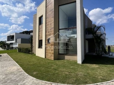 Casa em condomínio fechado com 3 quartos à venda na rua vereador ângelo burbello, umbará, curitiba, 226 m2 por r$ 1.790.000