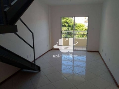 Cobertura com 3 quartos ( 2 suítes ) à venda, 135 m² por r$ 370.000 - bairu - juiz de fora/mg