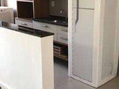 Flat com 1 dormitório para alugar, 44 m² por r$ 2.538/mês - jardim eltonville - sorocaba/sp