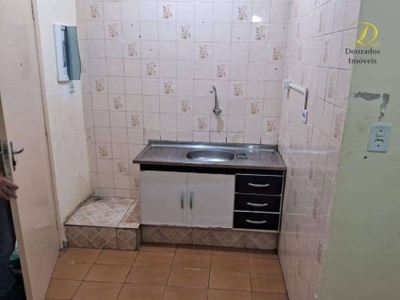 Kitnet com 1 dormitório à venda, 18 m² por r$ 105.000,00 - ocian - praia grande/sp