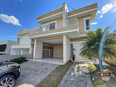 Sobrado com 3 dormitórios, 232 m² - venda por r$ 1.380.000,00 ou aluguel por r$ 6.506,00/mês - jardim carvalho - ponta grossa/pr