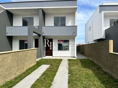 Sobrado novo à venda no bairro ingleses do rio vermelho - florianópolis/sc