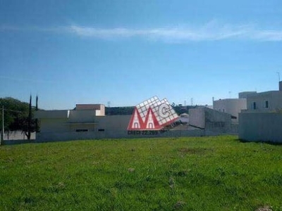Terreno todo plaino à venda, 360 m² por r$ 275.000 - condomínio residencial villa verona - sorocaba/sp