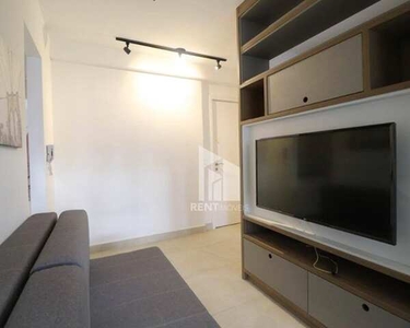Apartamento com 1 dormitório para alugar, 35 m² por R$ 3.806,87/mês - Campo Belo - São Pau