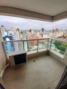 Apartamento com 1 dormitório para alugar, 40 m² por R$ 4.205,00/mês - Vila Buarque - São P