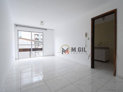 Apartamento com 1 dormitório para alugar, 52 m² por R$ 1.633,33/mês - Rebouças - Cu