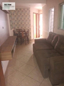 Apartamento com 2 dormitórios para alugar, 45 m² por R$ 1.760/mês - Parque Marajoara - San