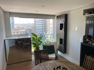 Apartamento com 2 dormitórios para alugar, 68 m² por R$ 8.165,00/mês - Brooklin - São Paul