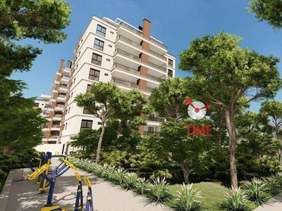 Apartamento com 2 dormitórios para alugar, 72 m² por R$ 3.480,00/mês - Bacacheri -