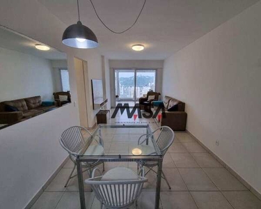 Apartamento com 2 dormitórios para alugar, 88 m² por R$ 5.200,00/mês - Gonzaga - Santos/SP