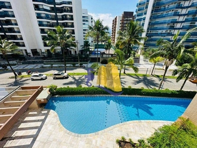 Apartamento com 3 dormitórios para alugar, 117 m² por R$ 12.000/mês - Riviera Módulo 6 - B