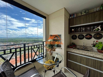 Apartamento com 3 dormitórios para alugar, 118 m² por R$ 6.711,00/mês - Jardim Esplanada -