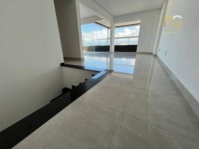 Apartamento Duplex em Vila Guilhermina, Praia Grande/SP de 149m² 3 quartos à venda por R$ 749.000,00