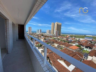 Apartamento em Vila Mirim, Praia Grande/SP de 74m² 2 quartos à venda por R$ 339.000,00