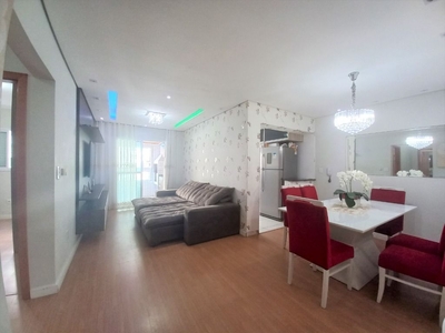 Apartamento em Campo da Aviação, Praia Grande/SP de 74m² 2 quartos à venda por R$ 404.000,00