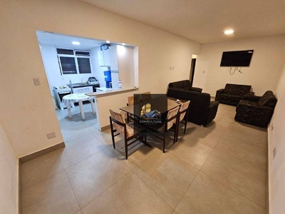 Apartamento em Gonzaga, Santos/SP de 98m² 3 quartos para locação R$ 3.700,00/mes