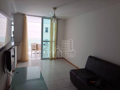 Apartamento em Icaraí, Niterói/RJ de 56m² 1 quartos à venda por R$ 649.000,00