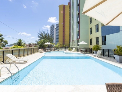 Apartamento em Ponta Negra, Natal/RN de 53m² 2 quartos para locação R$ 3.000,00/mes