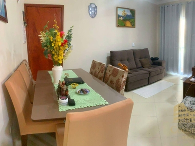 Apartamento em Vila Caiçara, Praia Grande/SP de 75m² 2 quartos à venda por R$ 349.000,00