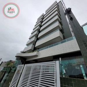 Apartamento em Vila Guilhermina, Praia Grande/SP de 51m² 1 quartos à venda por R$ 254.000,00