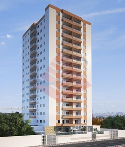 Apartamento em Vila Guilhermina, Praia Grande/SP de 56m² 2 quartos à venda por R$ 398.000,00