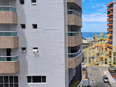 Apartamento em Vila Guilhermina, Praia Grande/SP de 61m² 2 quartos à venda por R$ 372.000,00