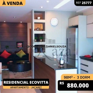 Apartamento - Jardim Califórnia - Residencial Ecovitta - 97,63m² - 3 Dormitórios.