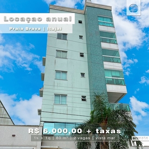 Apartamento para aluguel tem 85 metros quadrados com 1 quarto em Praia Brava de Itajaí - I