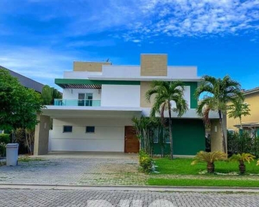 Casa a venda Alphaville eusebio, 4 suites,piscina,mobiliada 4 vagas