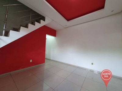Casa com 2 dormitórios para alugar, 290 m² por R$ 1.100/mês - Centro - Mário Campos/MG
