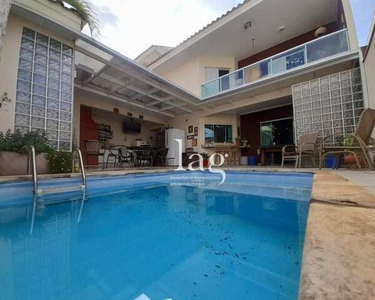 Casa com 3 dormitórios para alugar, 291 m² por R$ 8.380,35/mês - Condomínio Villa dos Ingl