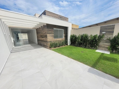 casa nova para venda possui 103 metros quadrados com 3 quartos em Eliana - Guaratuba - PR