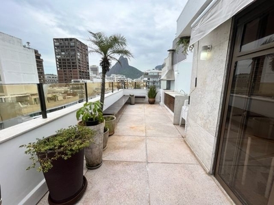 Cobertura com 3 dormitórios para alugar, 214 m² por R$ 21.829,00/mês - Leblon - Rio de Jan
