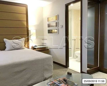 Flat Bourbon Ibirapuera 27m² 1 dormitório 1 vaga para locação em Moema