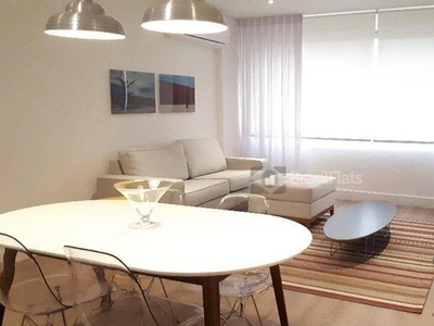 Flat com 1 dormitório para alugar, 57 m² por R$ 4.000,00/mês - Jardins - São Paulo/SP