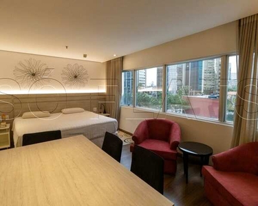 Flat Radisson Vila Olímpia, com 1 dormitório com serviços sem burocracia