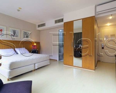 Flat Slaviero Moema 26,7m² 1 dormitório 1 vaga para locação com entrada imediata