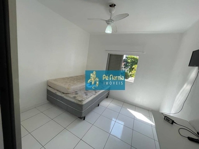 Kitnet com 1 dormitório para alugar, 25 m² por R$ 1.400/mês - Canto do Forte - Praia Grand