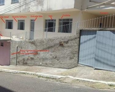 Locação Casa 2 quartos, 2 banheiros, Varanda ampla no Bairro Jardim