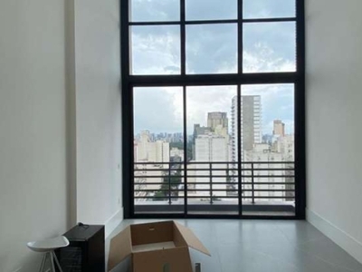 Loft com 2 quartos para alugar na rua augusta, 2314, cerqueira césar, são paulo, 100 m2 por r$ 13.500