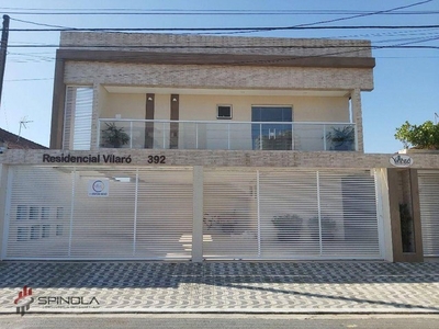 Sobrado com 2 dormitórios à venda, 58 m² por R$ 263.000,00 - Vila Caiçara - Praia Grande/S