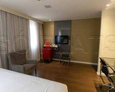 Studio Mercure Vila Olimpia 25,32m² 1 dorm 1 vaga para locação na Vila Olimpia