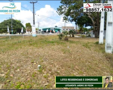 Terrenos, lotes financiados no Bairro Parada Pecem /CE, em frente ao bom motivo