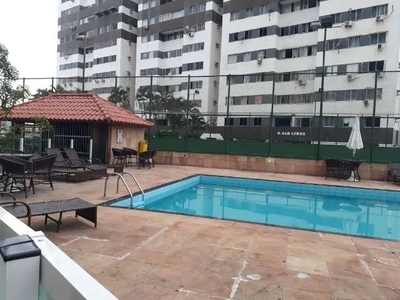 2/4Climatizado Closed frente imbui 1 vagas Andar Alto Nascente Mobiliado Cond Clube