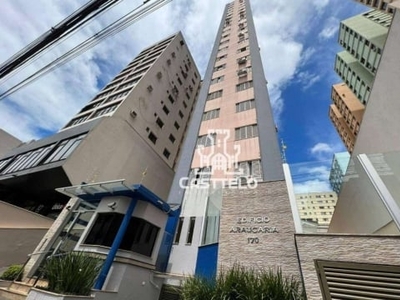 Apartamento à venda, 72 m² por r$ 329.000 - centro - londrina/pr