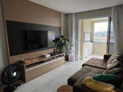 Apartamento à venda, 77 m² por r$ 690.000,00 - córrego grande - florianópolis/sc