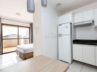 Apartamento com 1 quarto para alugar na rua barão do rio branco, 763, centro, curitiba, 27 m2 por r$ 1.500