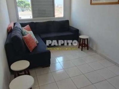 Apartamento com 1 quarto para alugar na vila mirim, praia grande , 60 m2 por r$ 1.500