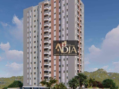 Apartamento com 2 dormitórios à venda, 52 m² por r$ 273.000,00 - vila assis brasil - mauá/sp